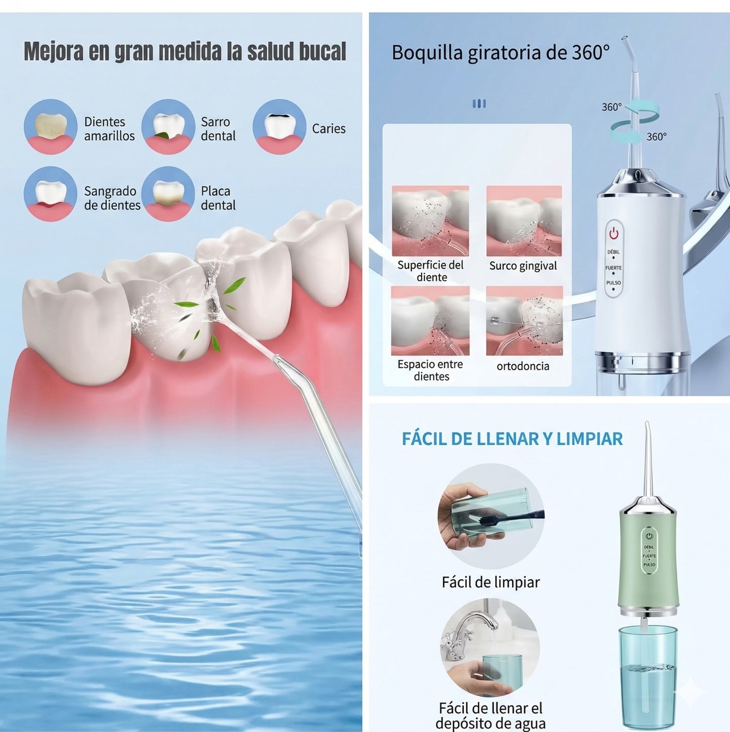 IRRIGADOR BUCAL ELECTRICO JY-2524