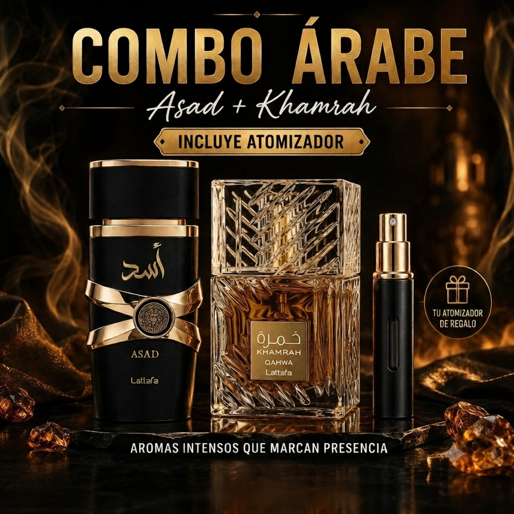 KHAMRAHQAHWA+ASAD+ATOMIZADOR